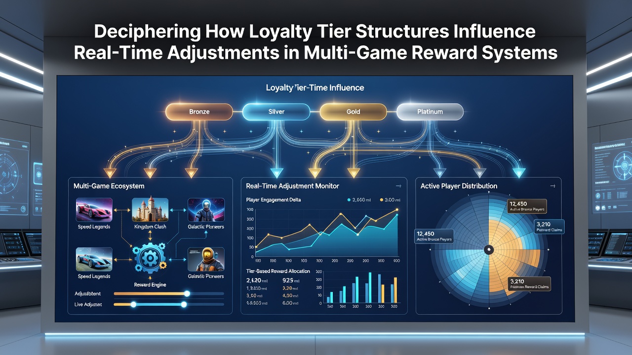 Network diagram illustrating real-time data flow between loyalty engines and multi-game reward modules